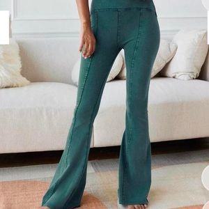 Out From Under Urban Outfitters Aria Seamed Flare Pants!